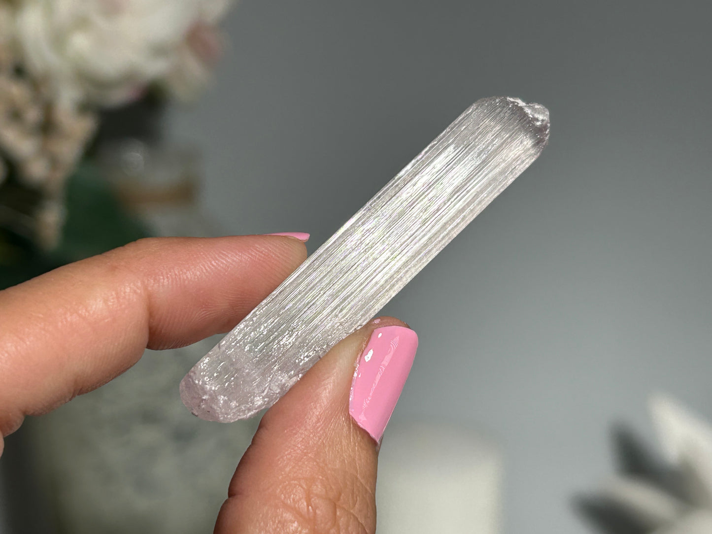 Natural Purple Kunzite Point (2.3", 58mm)