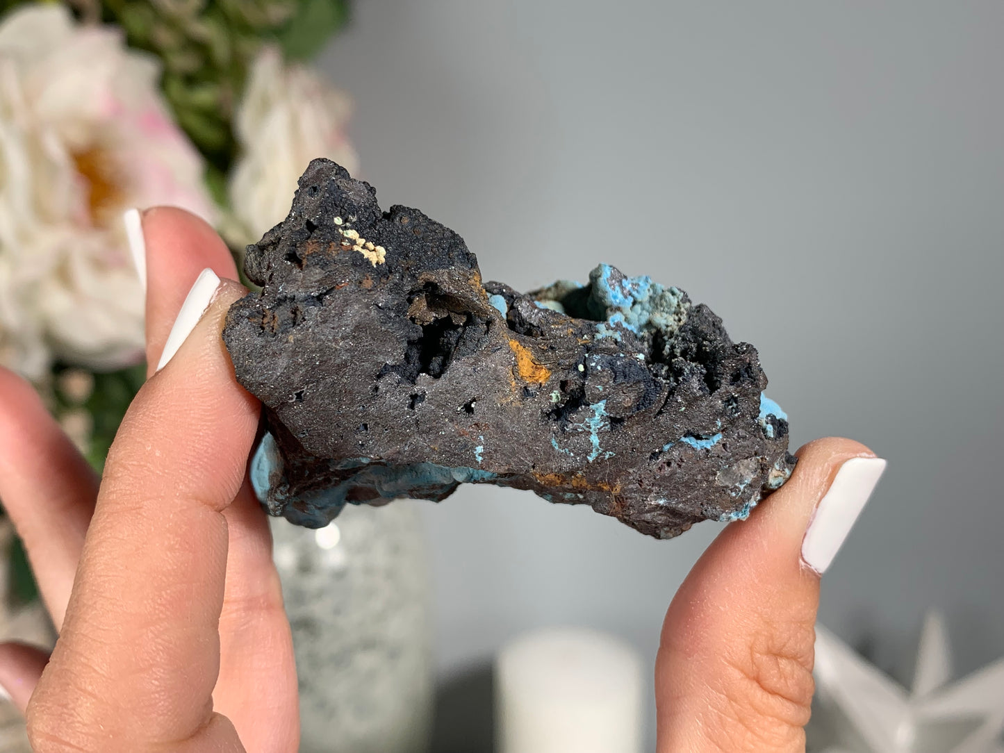 Natural Shattuckite (2.5", 63mm)