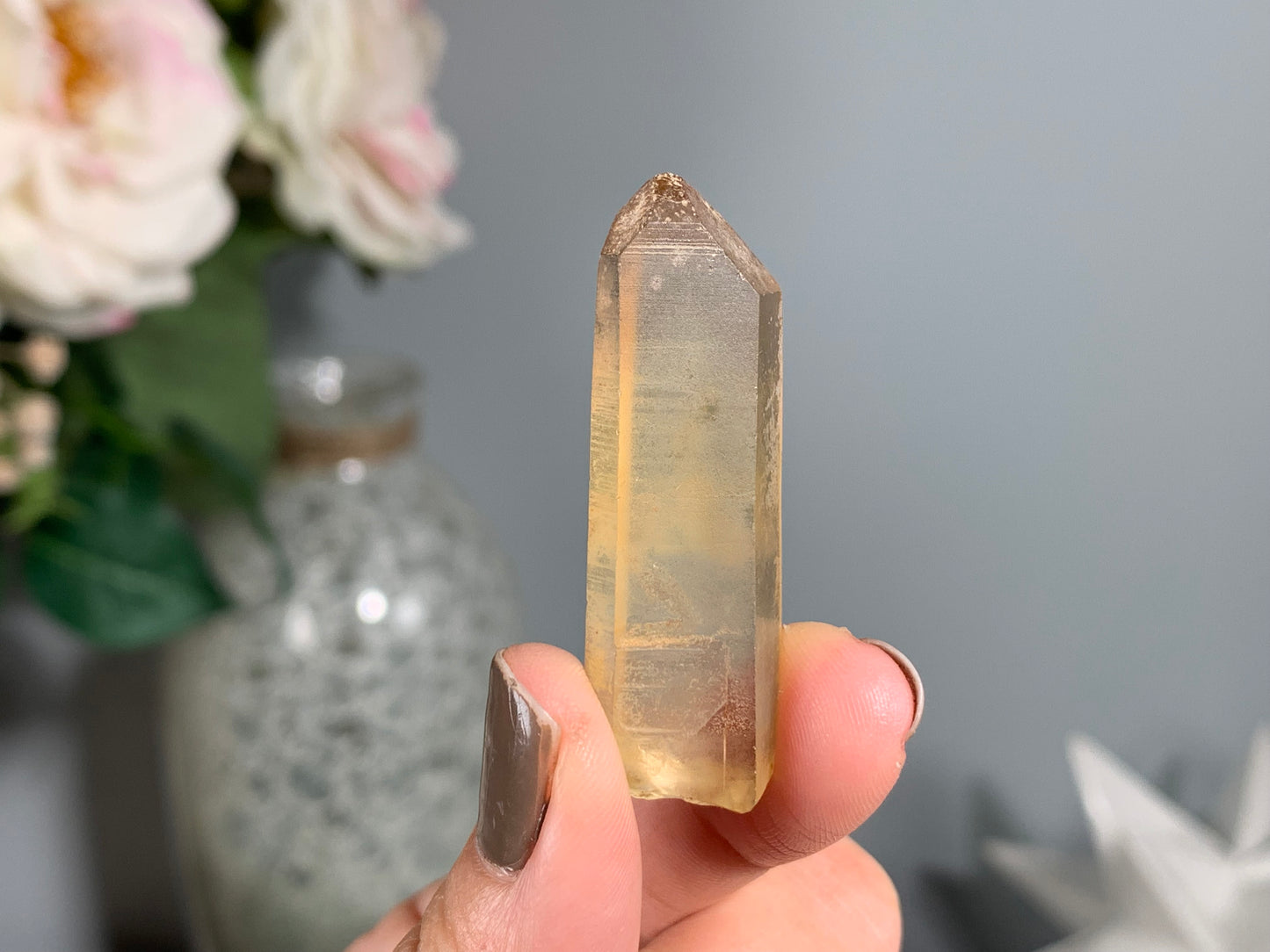 Congo Smoky Citrine Point (1.8", 47mm)