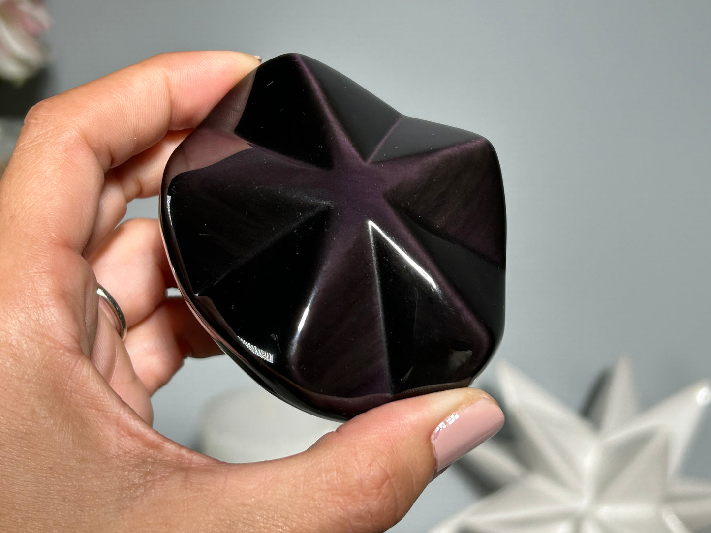 Rainbow Obsidian Star (3", 75mm)