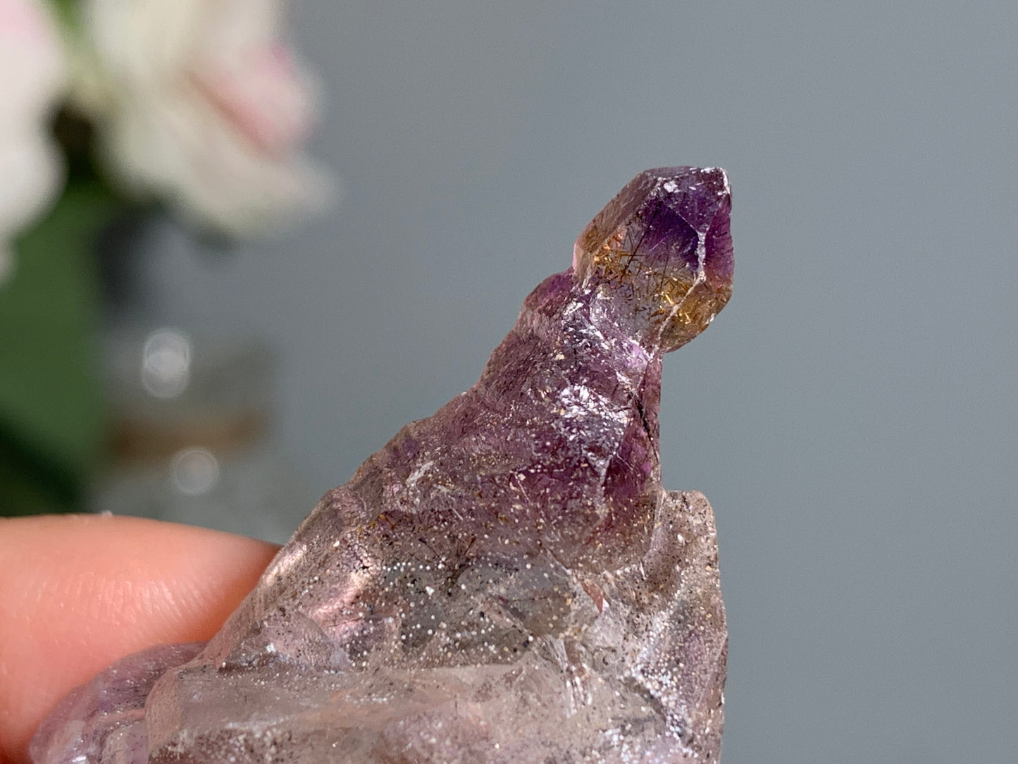 Amethyst Scepter (1.3", 33mm)