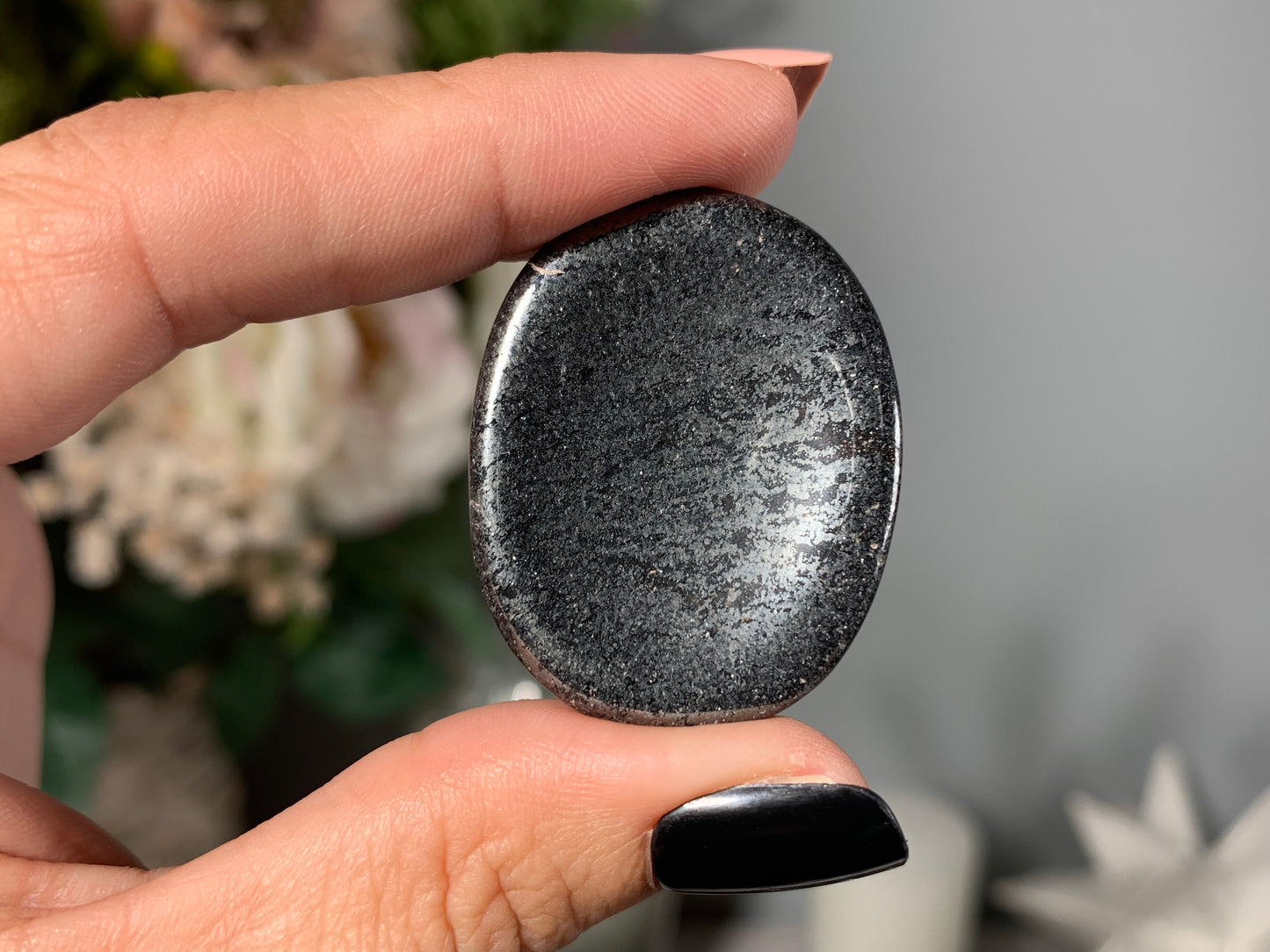 Hematite Thumb Stone