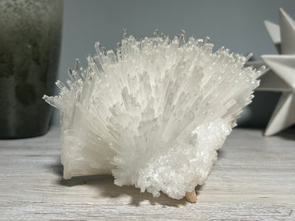 Natural Scolecite Cluster (6.8", 174mm)
