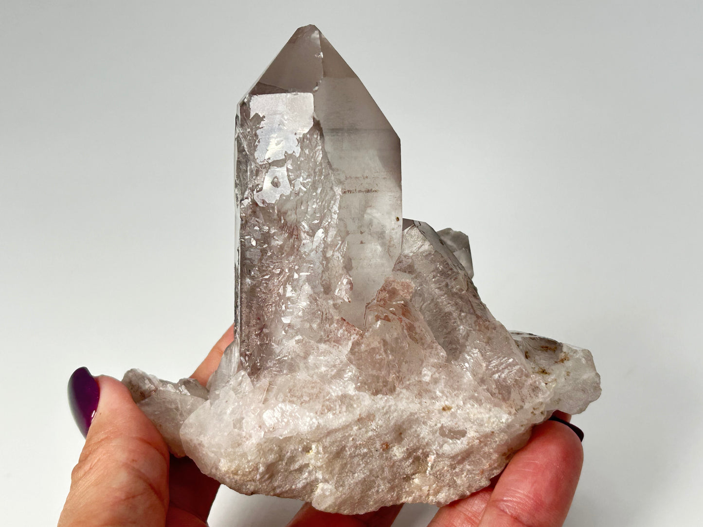 Pink Lemurian Seed (3.7", 94mm)