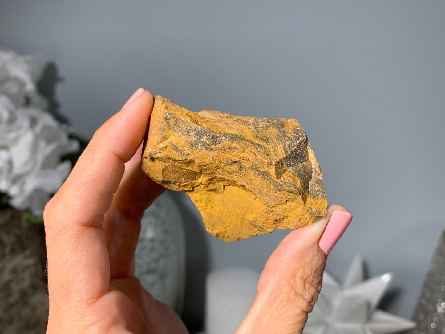 Natural Yellow Jasper Large