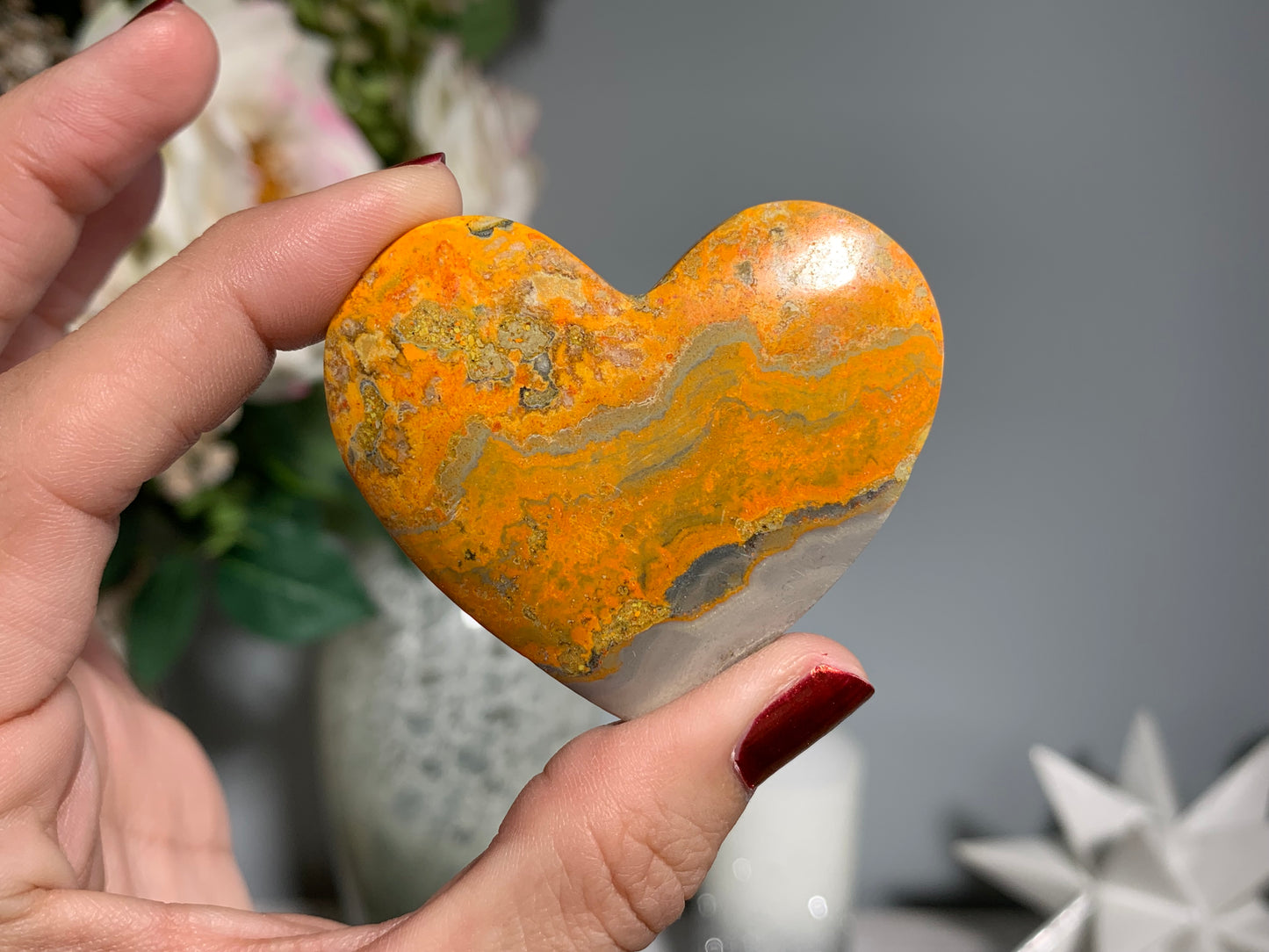 Bumblebee Jasper Heart