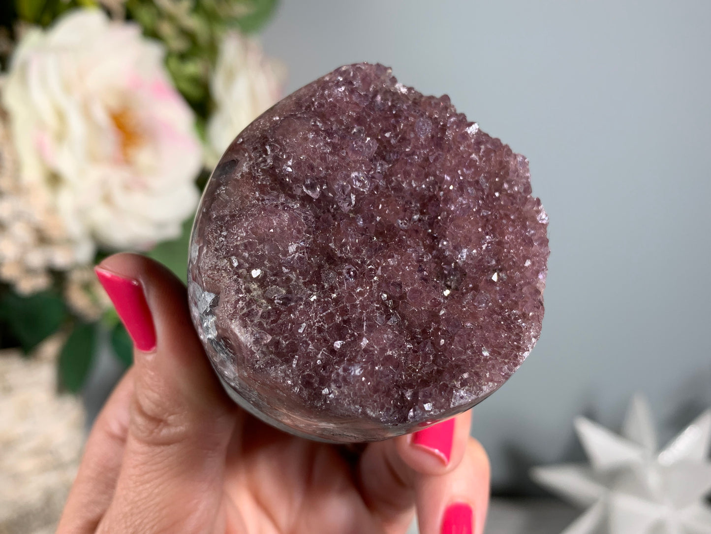 Amethyst Cupcake (2.1", 54 mm)