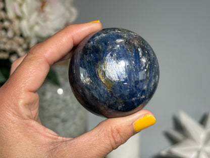 Blue Kyanite Sphere (2.2", 56mm)