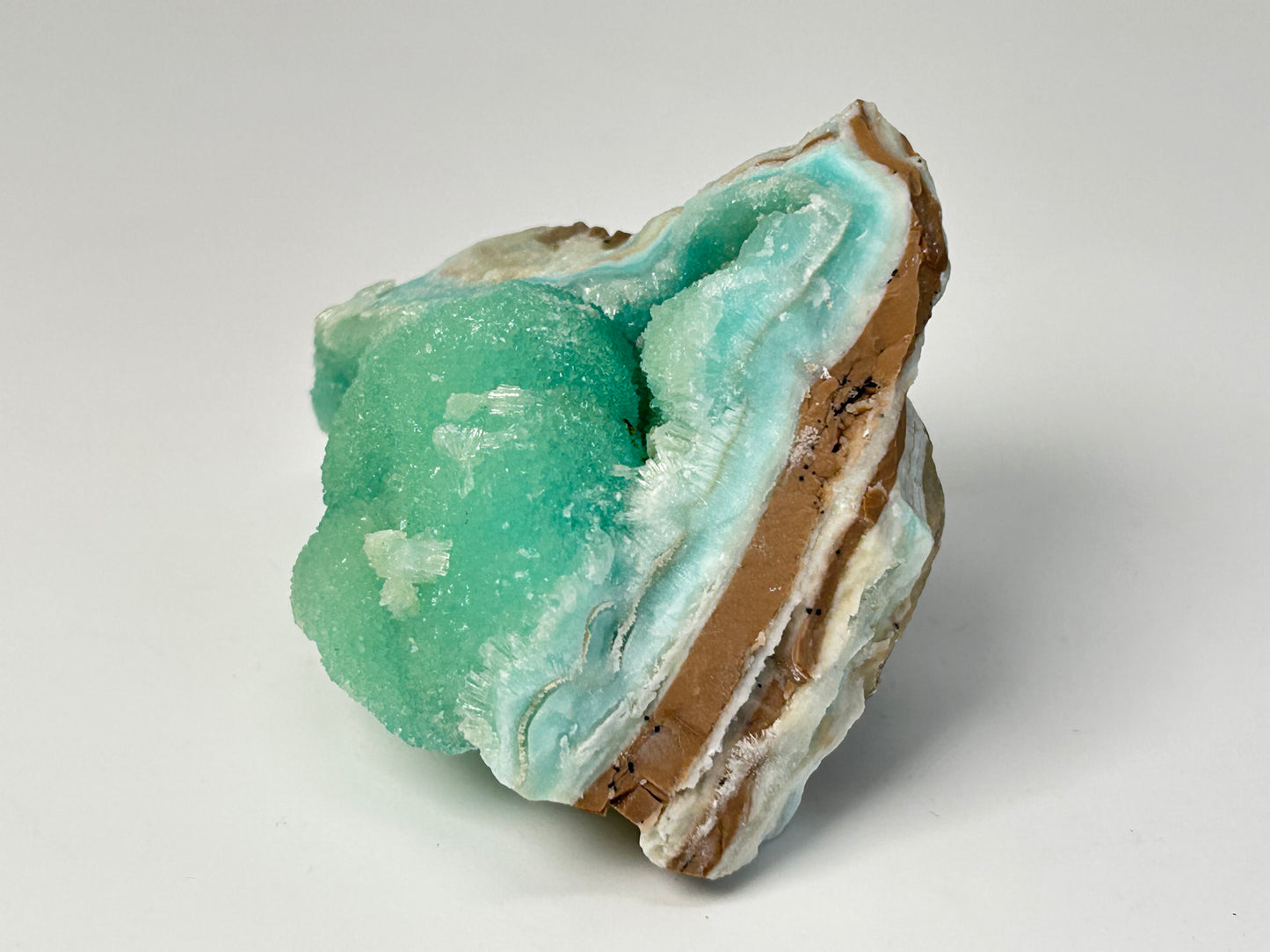 Natural Blue Aragonite (3.2", 80mm)