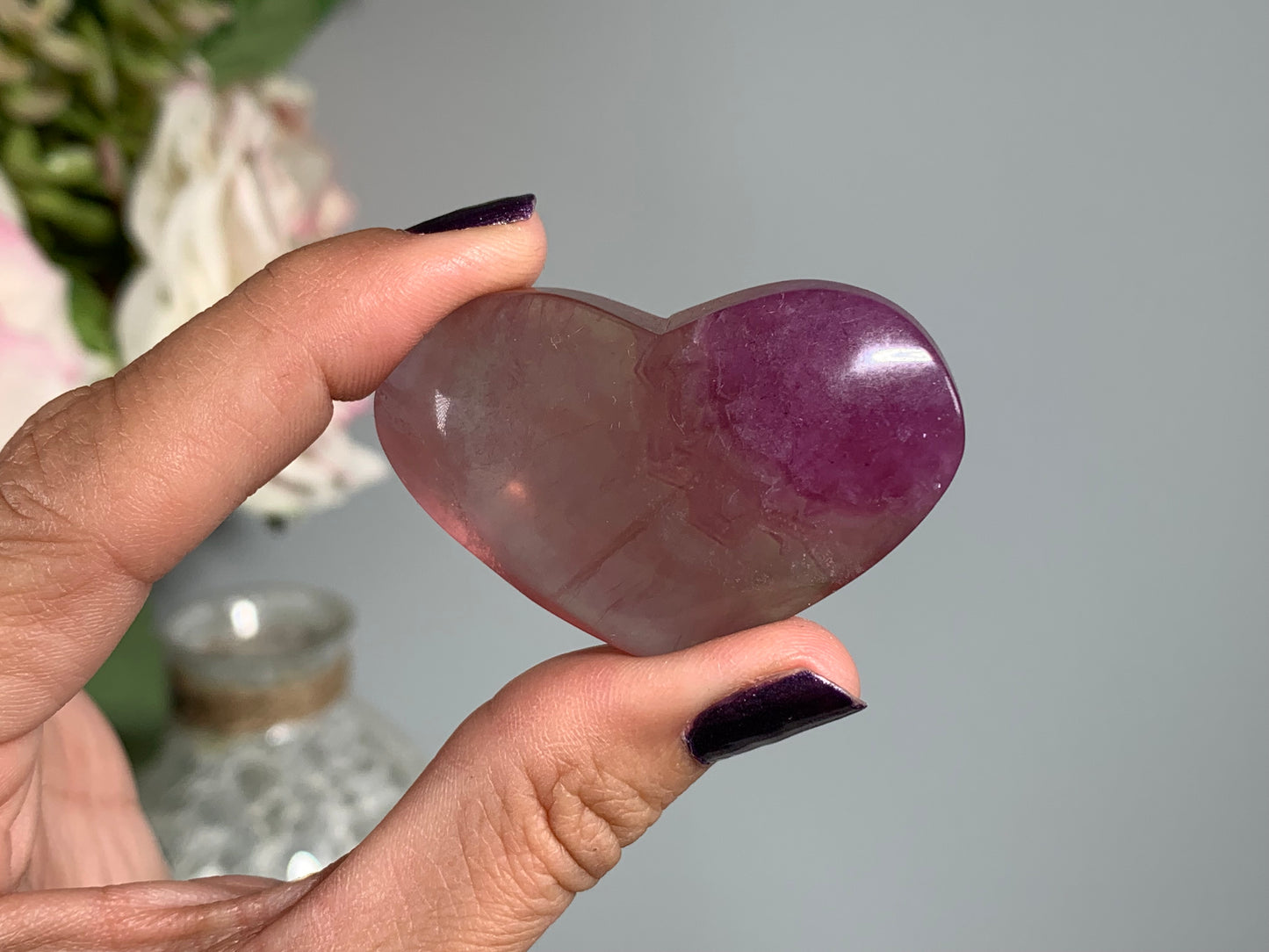 Small Fluorite Heart