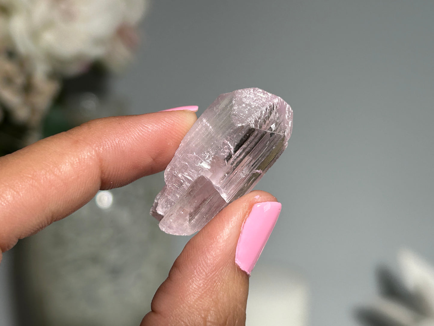 Natural Purple Kunzite Point (1.25", 32mm)