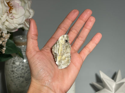 Natural Golden Muscovite Mica
