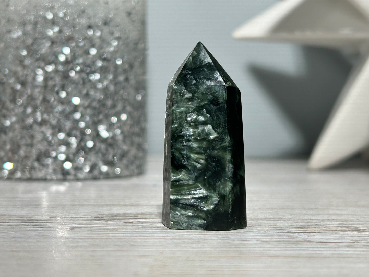 Seraphinite Tower (1.8", 46mm)