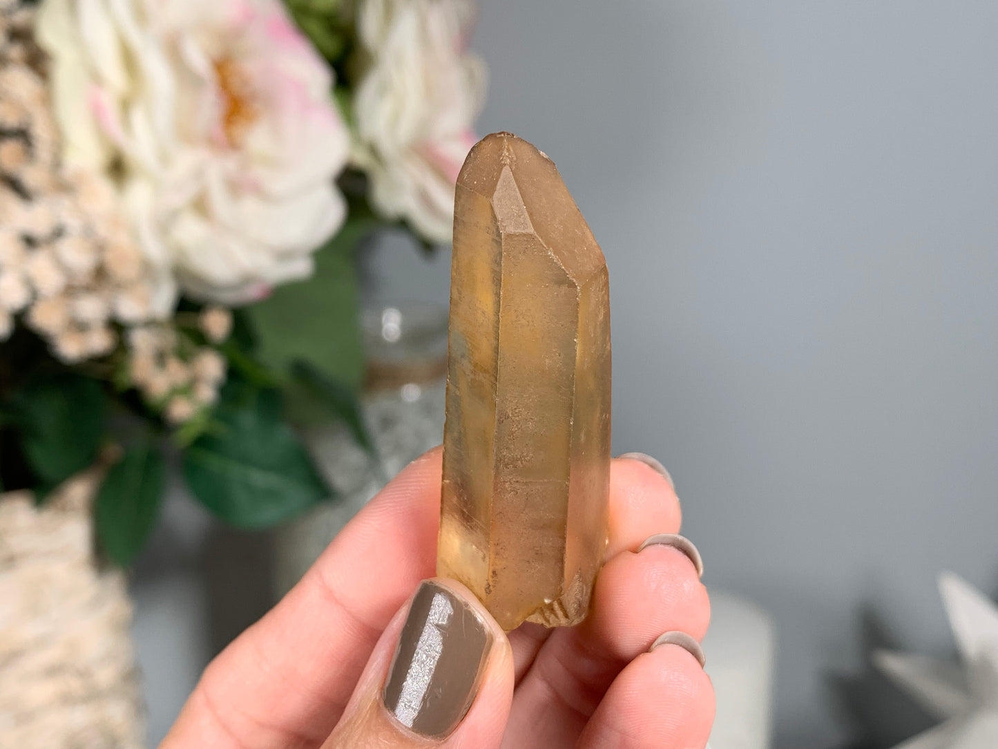 Congo Smoky Citrine Point (2.2", 56mm)