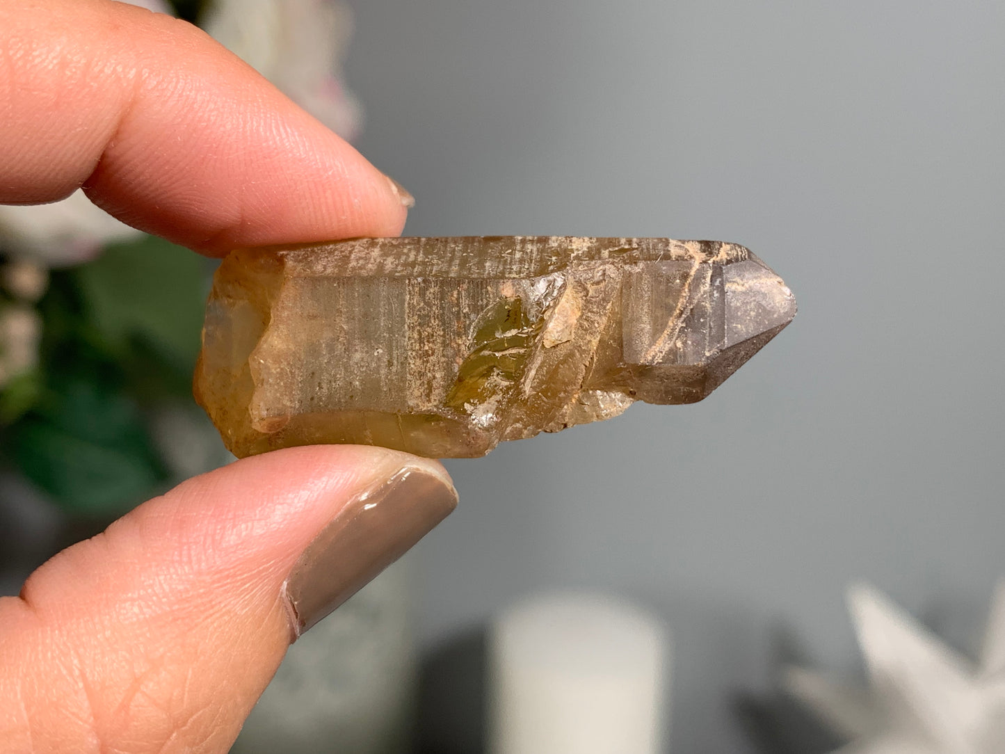 Congo Smoky Citrine Point (1.75", 45mm)