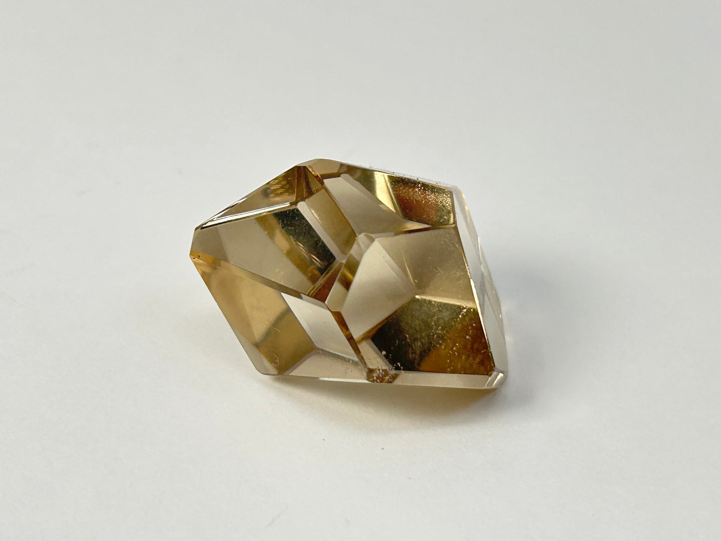 Citrine Faceted Freeform #17