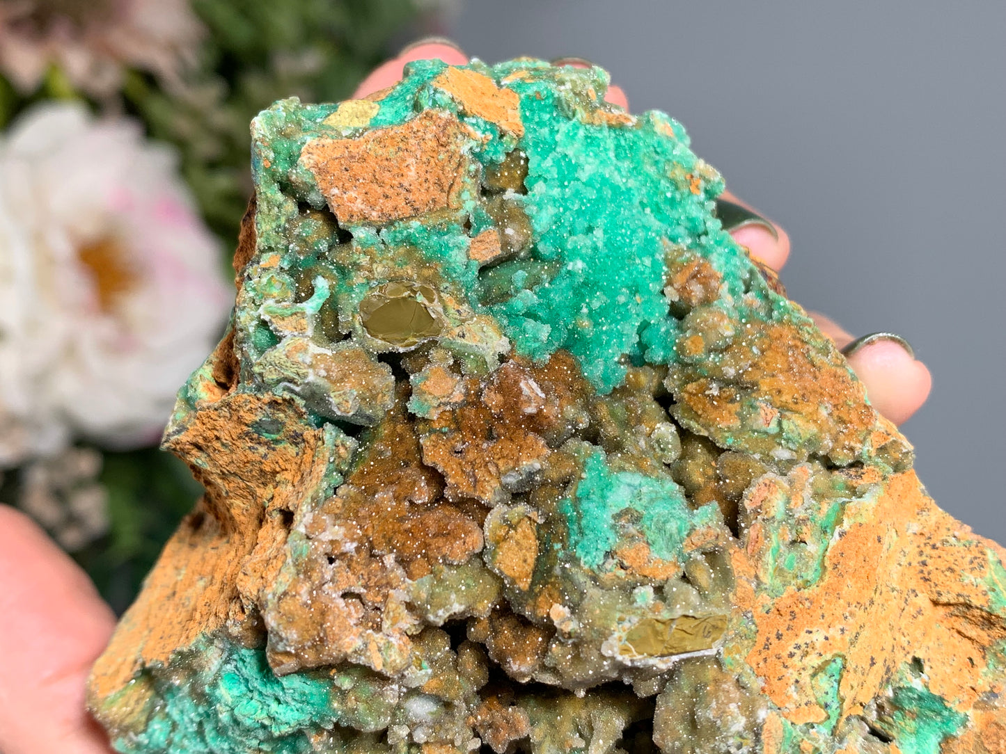 Druzy Chrysoprase (3.6", 93mm)