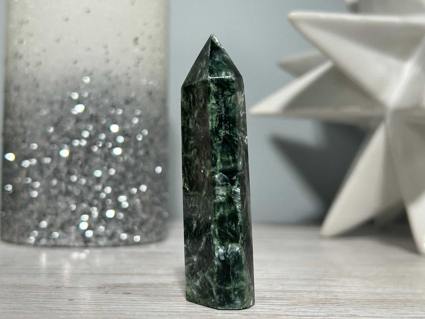 Seraphinite Tower (2.7", 69 mm)