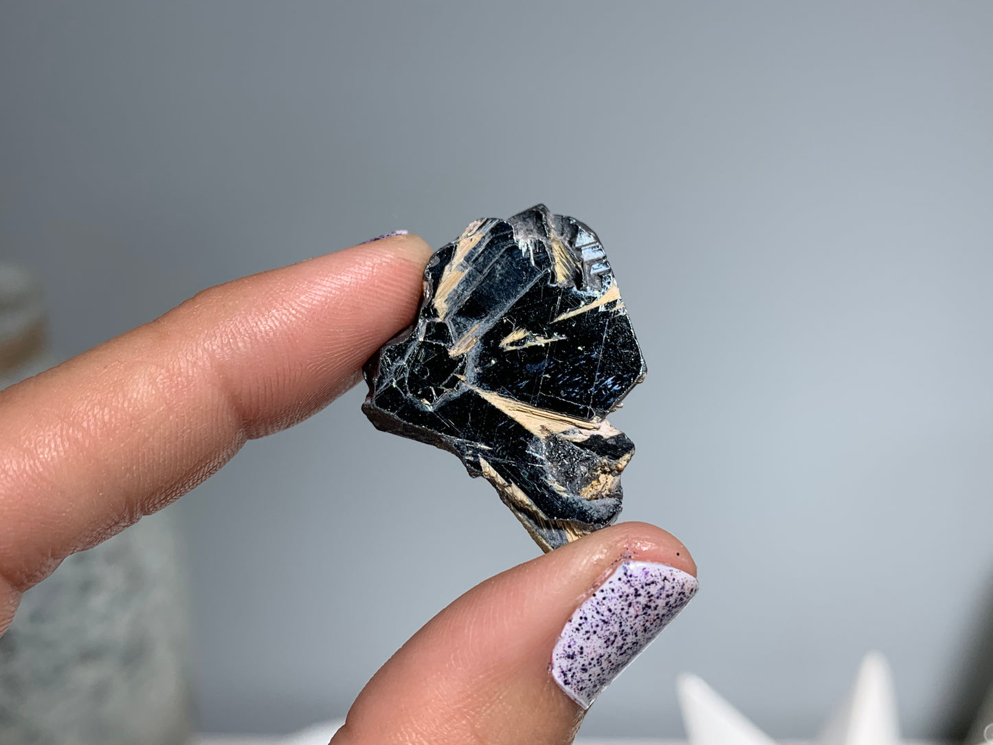 Gold Rutile on Hematite (11-14 grams)