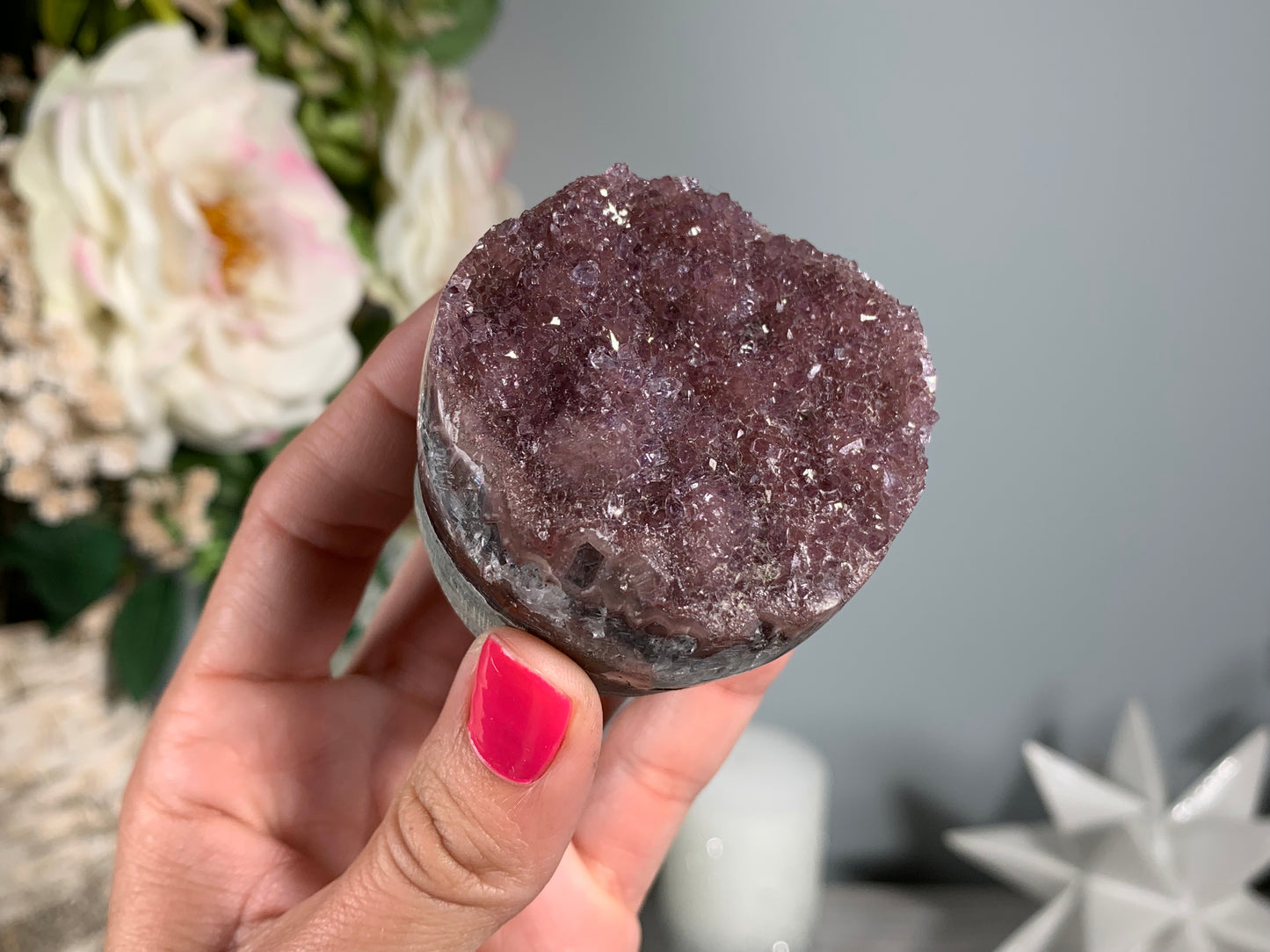 Amethyst Cupcake (2.1", 54 mm)