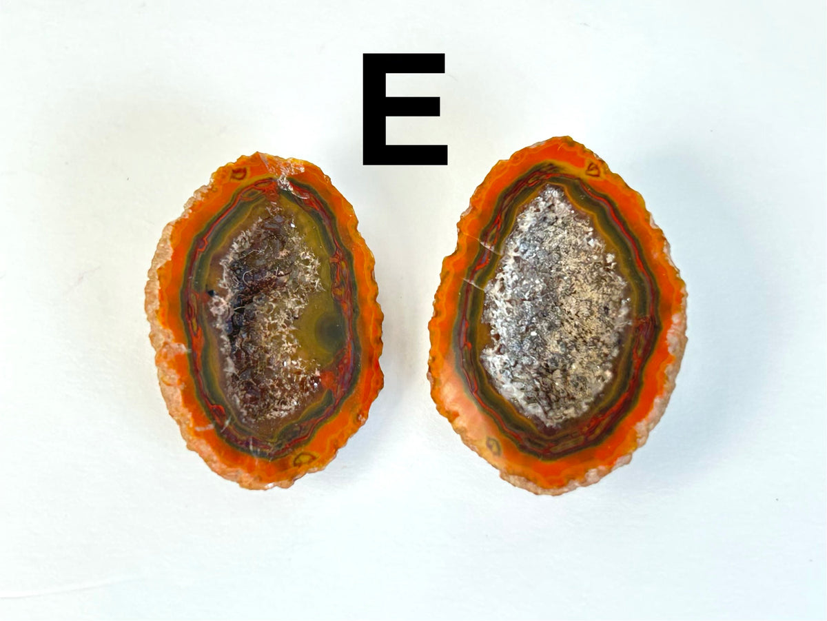 Warring States Agate Pair