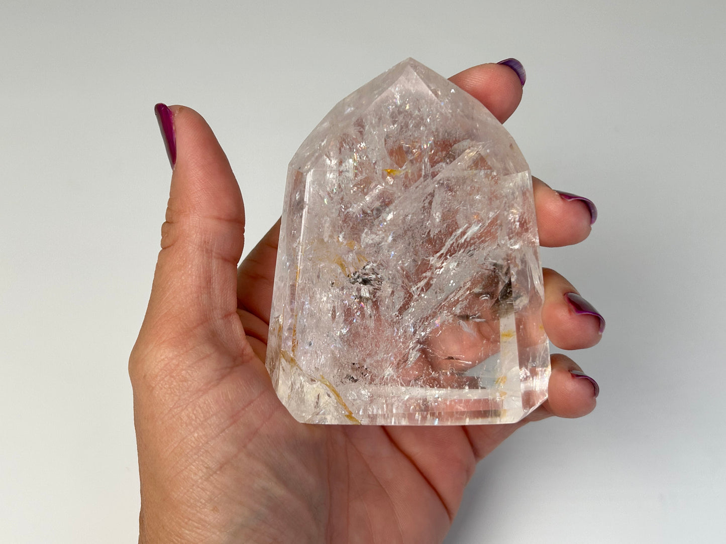 Clear Quartz Tower (2.9", 74mm)