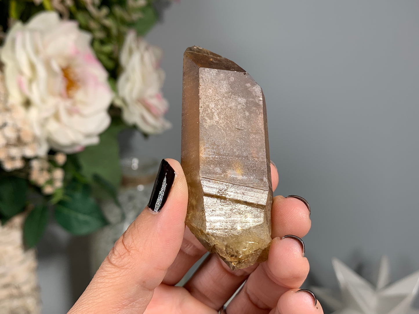 Congo Smoky Citrine Point (2.8", 71mm)