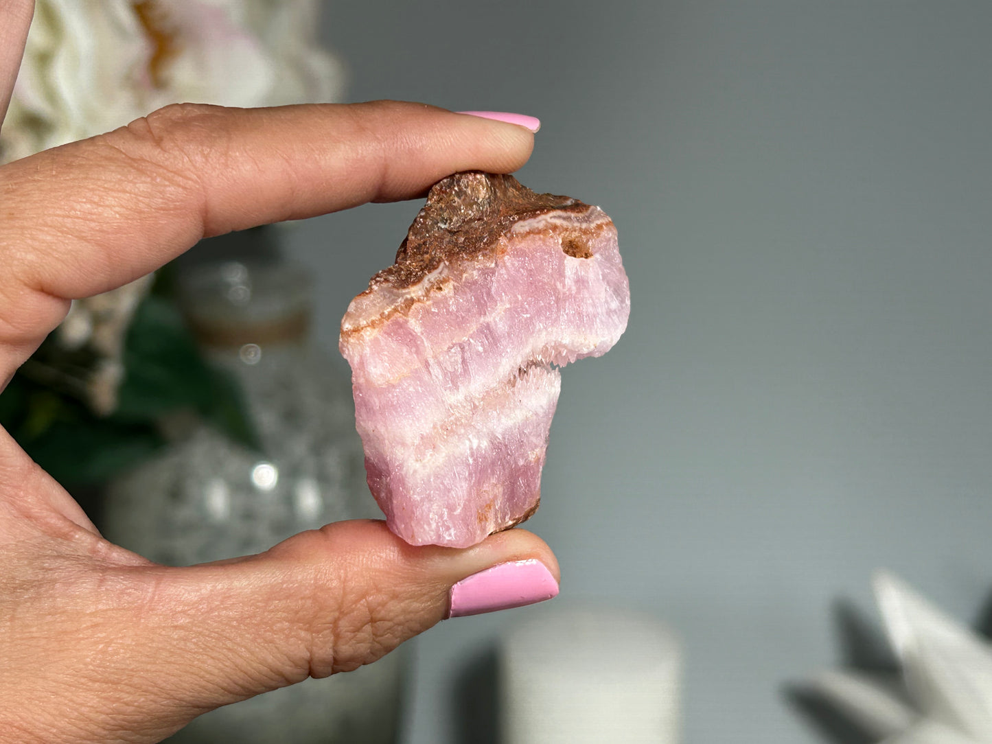 Natural Pink Aragonite (1.9", 49mm)