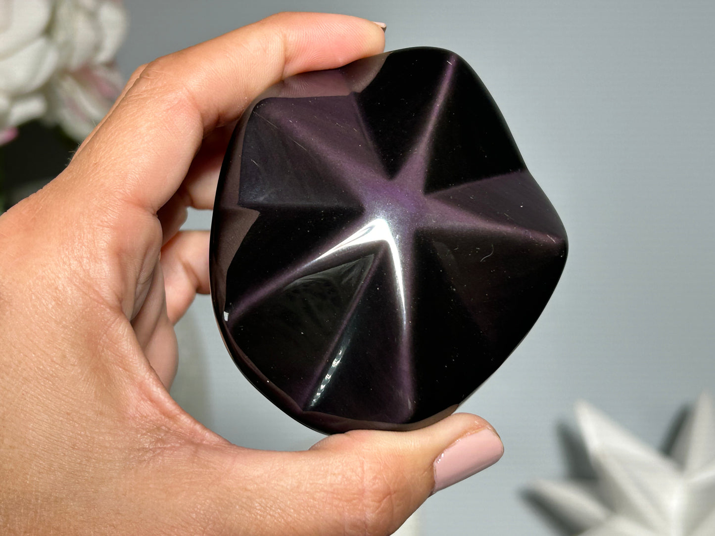 Rainbow Obsidian Star (3", 75mm)