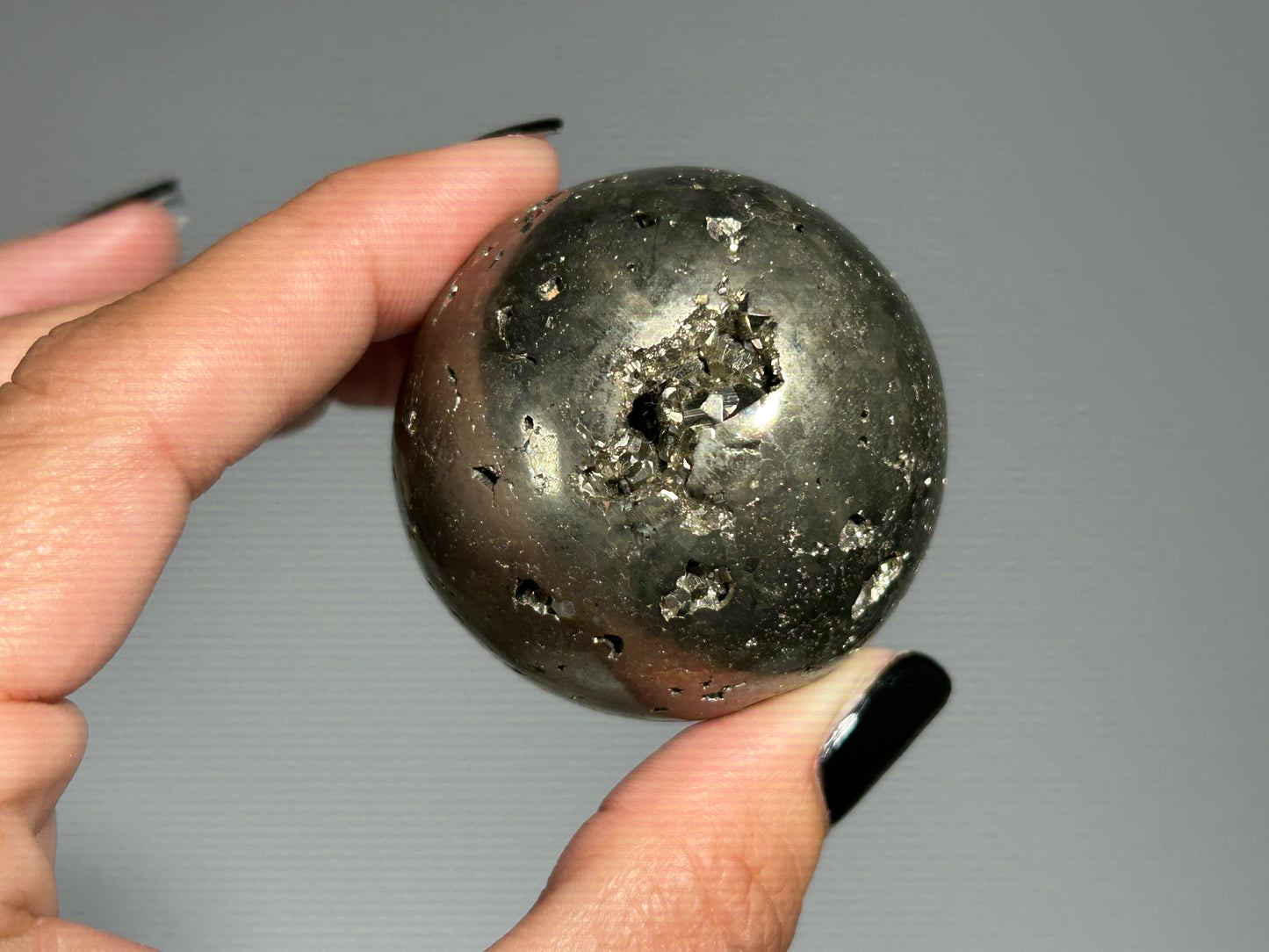 Pyrite Sphere (1.7", 44mm)