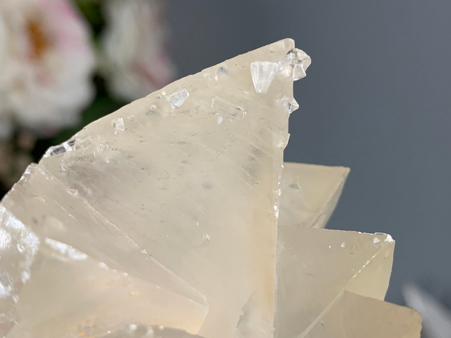 Natural Premium Calcite Flower (2.5", 63mm)