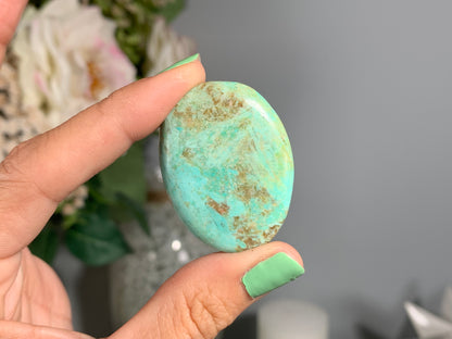 Flat Peruvian Turquoise