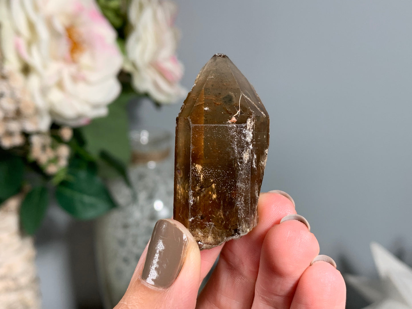 Congo Smoky Citrine Point (1.9", 49mm)