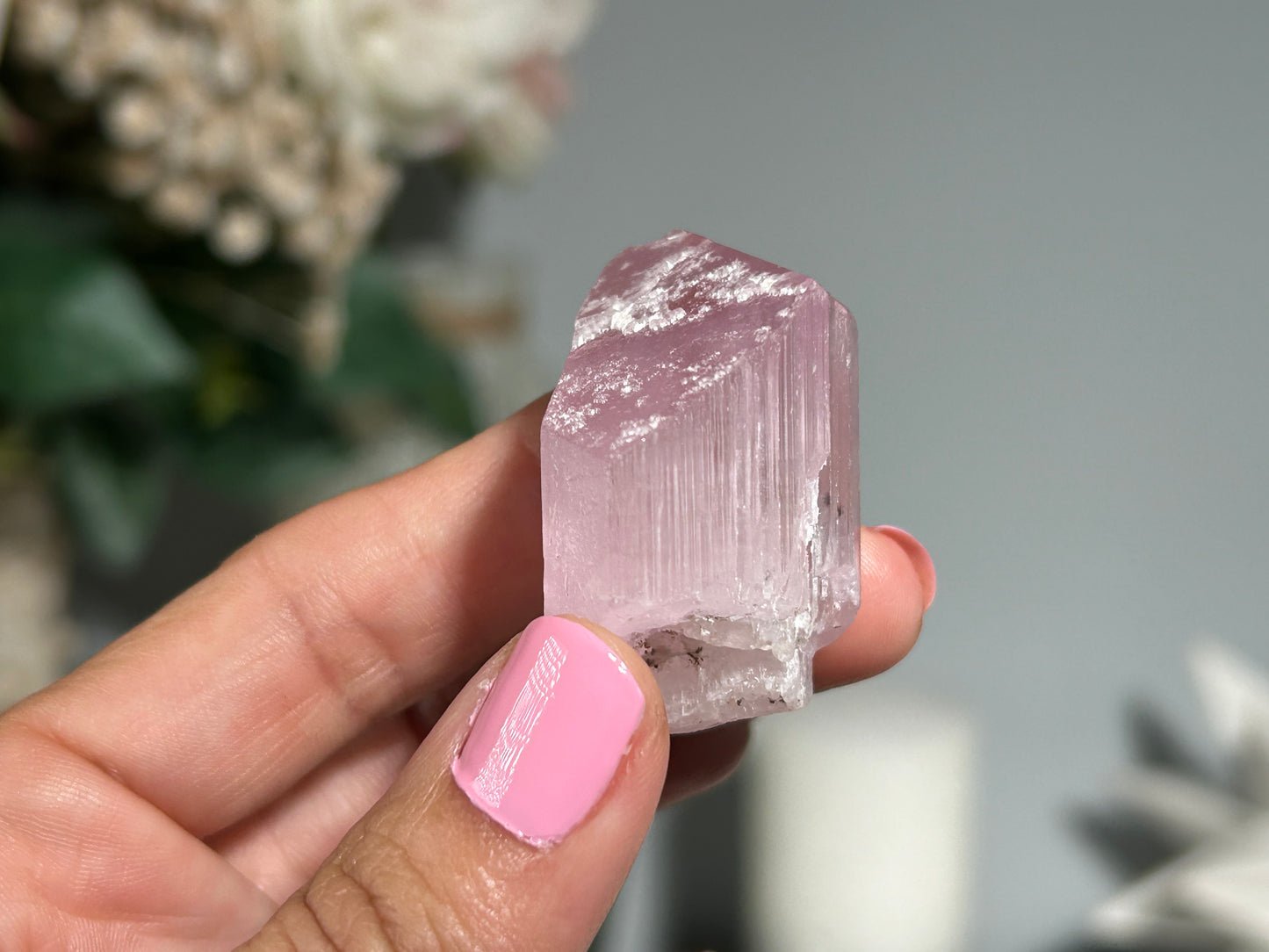 Natural Purple Kunzite Point (1.6", 40mm)