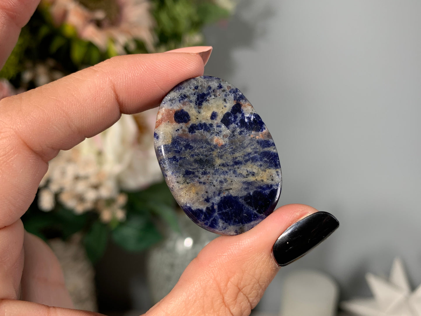 Sodalite Thumb Stone