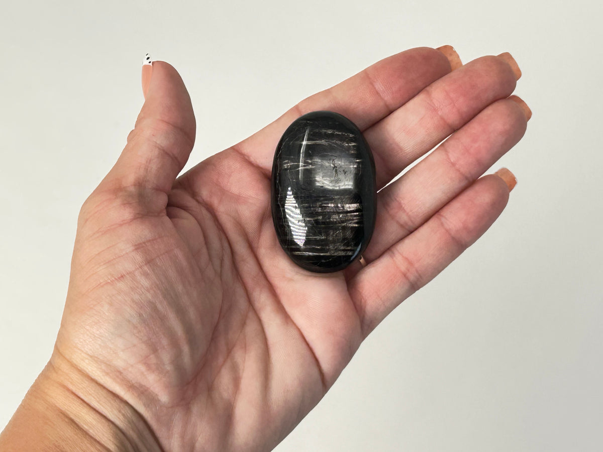 Hypersthene Palm Stone #40