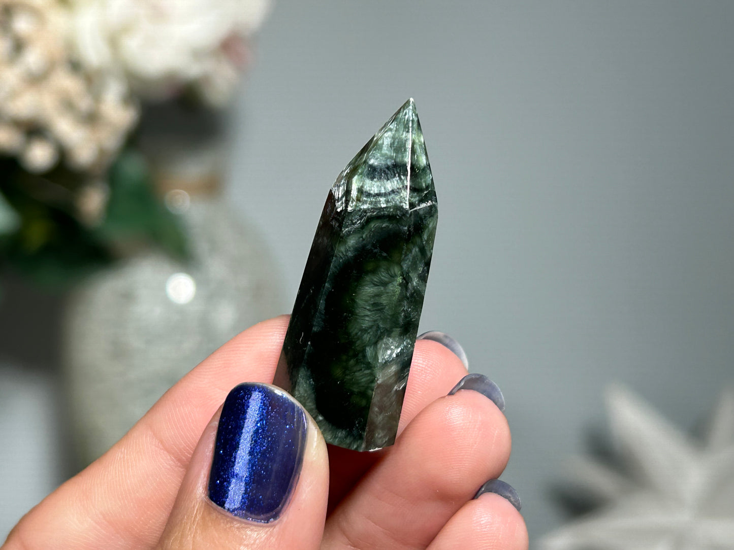 Seraphinite Tower (1.6", 41mm)