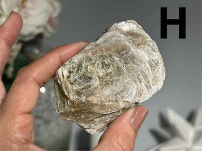 Natural Golden Muscovite Mica
