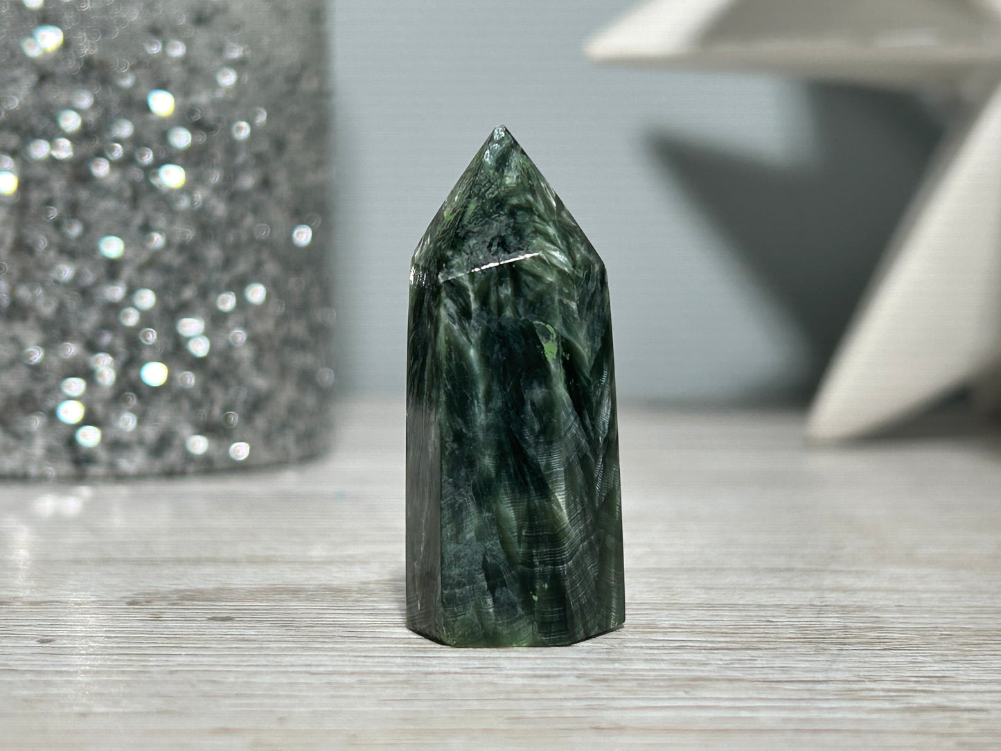 Seraphinite Tower (1.7", 42mm)