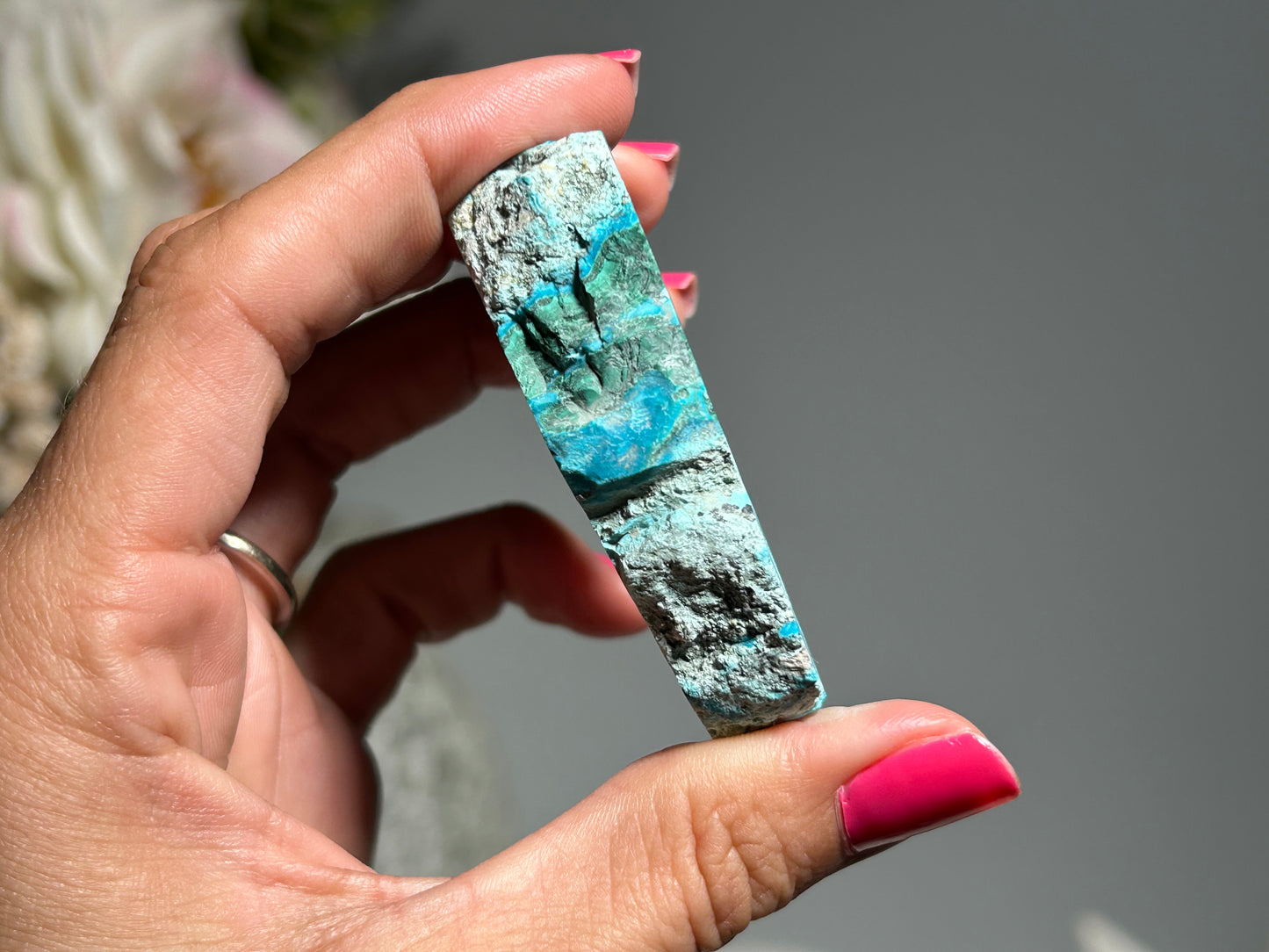 Malachite Chrysocolla Slab (2.25", 57mm)