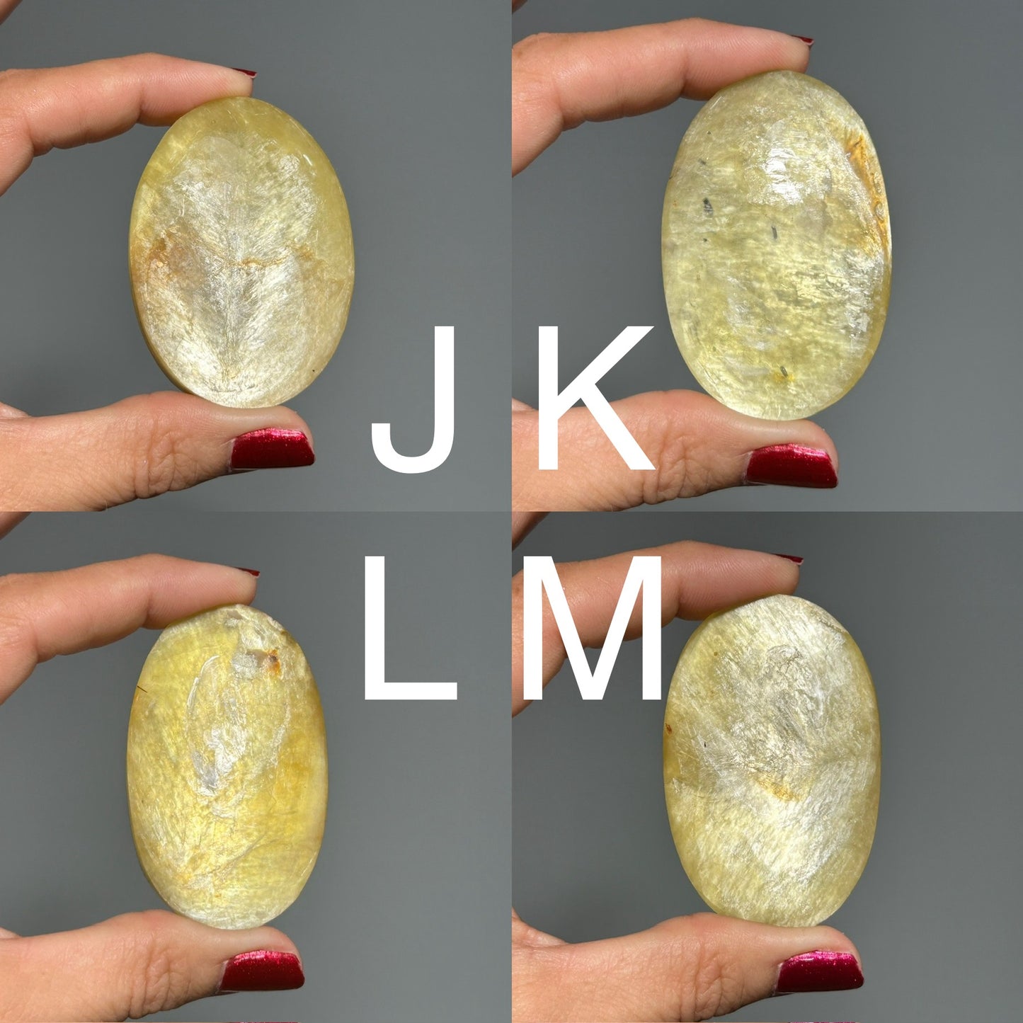 Golden Muscovite Mica Palm Stone