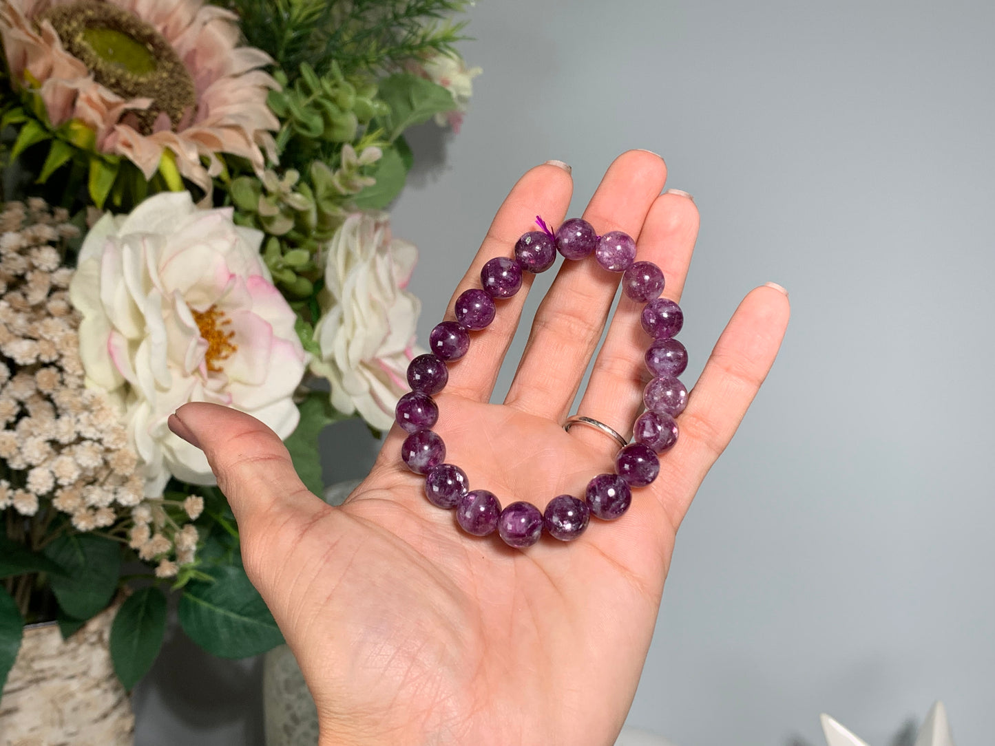 10mm Lepidolite Bracelet