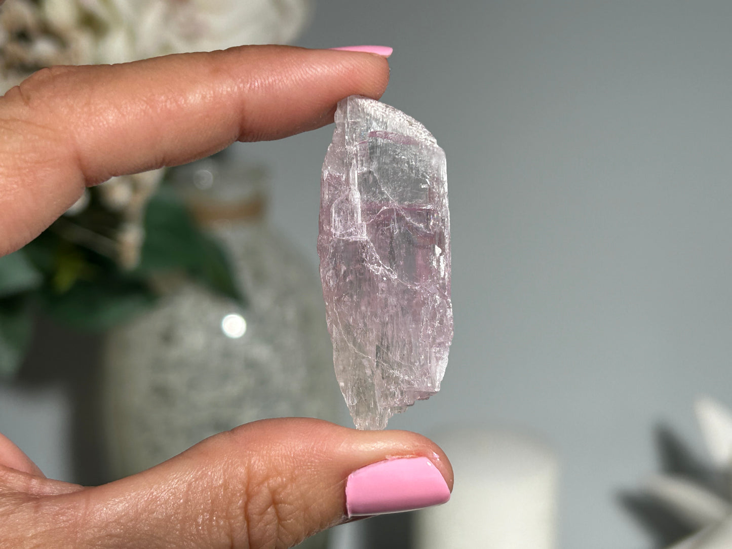 Natural Purple Kunzite Point (1.9", 48mm)