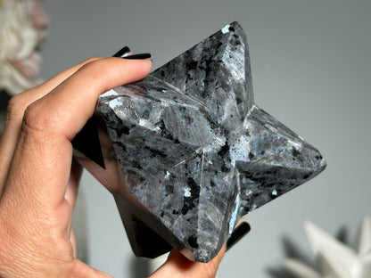 Larvikite Merkaba (3.2", 82mm)