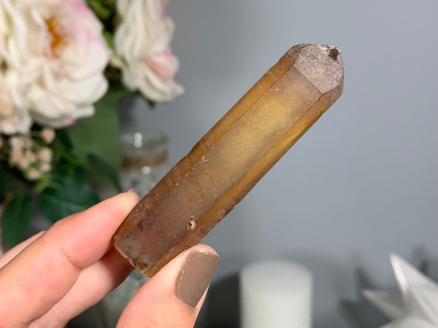 Congo Smoky Citrine Point (2.8", 72mm)