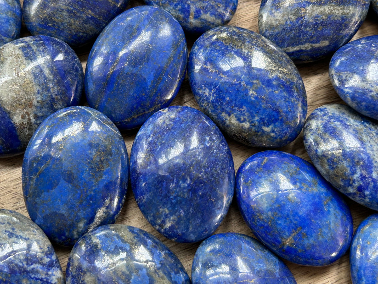 Lapis Lazuli Palm Stone Small