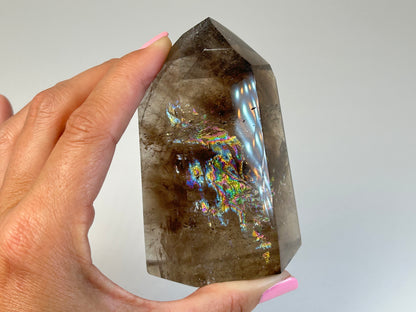 Smoky Quartz Tower (3.5", 89mm)