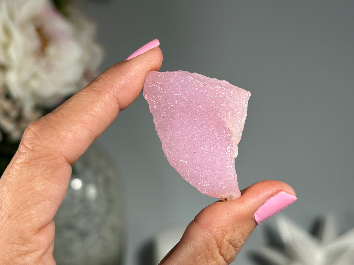 Natural Pink Aragonite (1.4", 35mm)