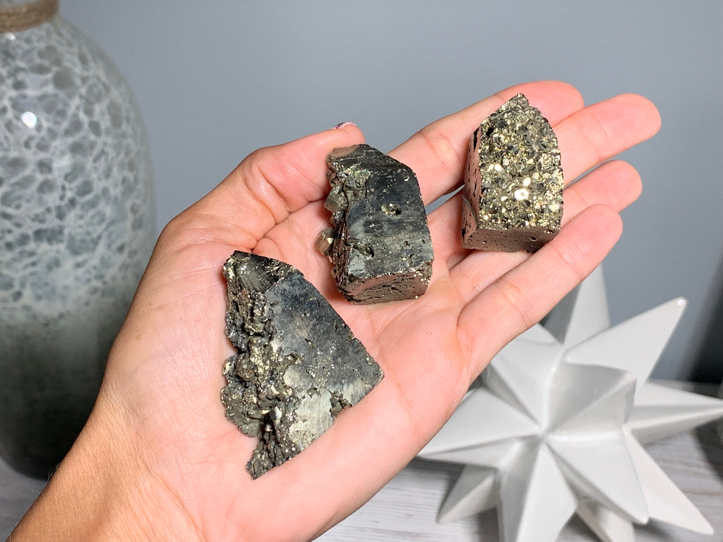 Pyrite Geode Obelisk Small