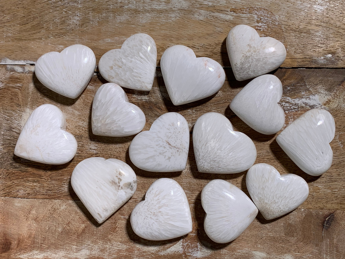 Small Scolecite Heart